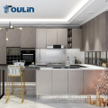 Modern home kitchen modular kitchen furniture set